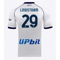 Camisa de Futebol SSC Napoli Jesper Lindstrom #29 Equipamento Secundário 2023-24 Manga Curta